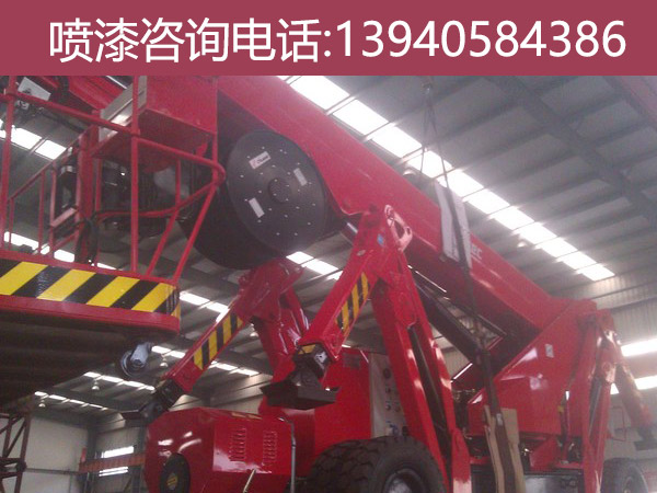 沈陽工程車輛噴漆關于泵車噴漆細節(jié)